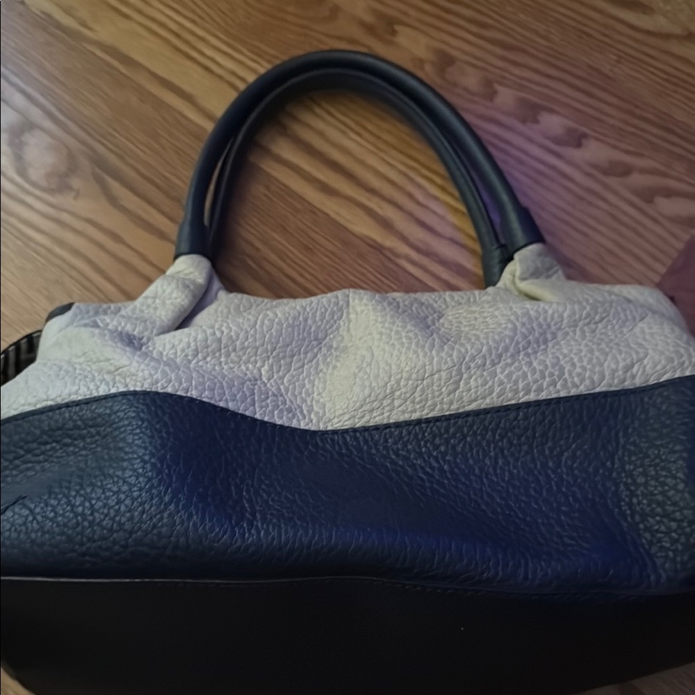 kate spade cream and black leather hobo shoulder bag - Picture 4 of 4